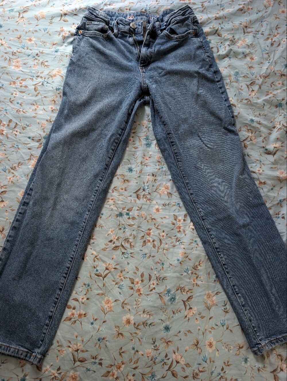 SO 90s Straight High Rise Jeans